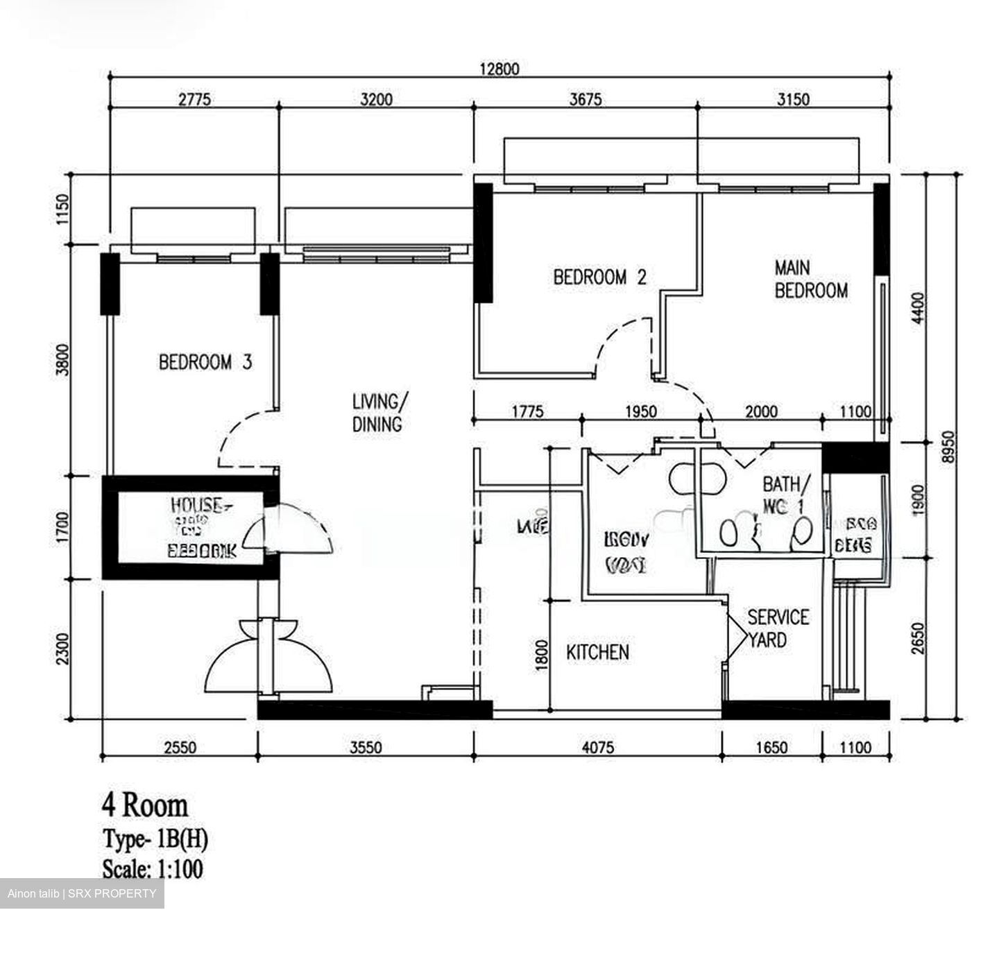 Blk 420C Waterfront II @ Northshore (Punggol), HDB 4 Rooms #634086781